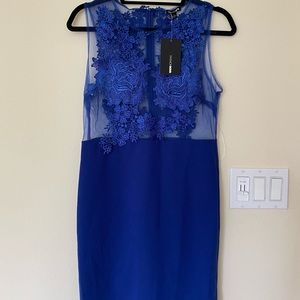 Blue Lace Fashion Nova dress